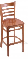 Bar Stool with Wood Frame #12