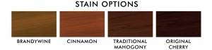 Stain Options